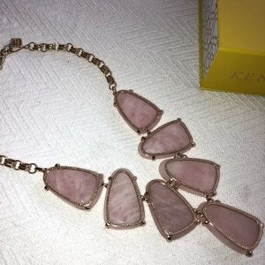 Kendra Scott Harlow Pink Blush necklace